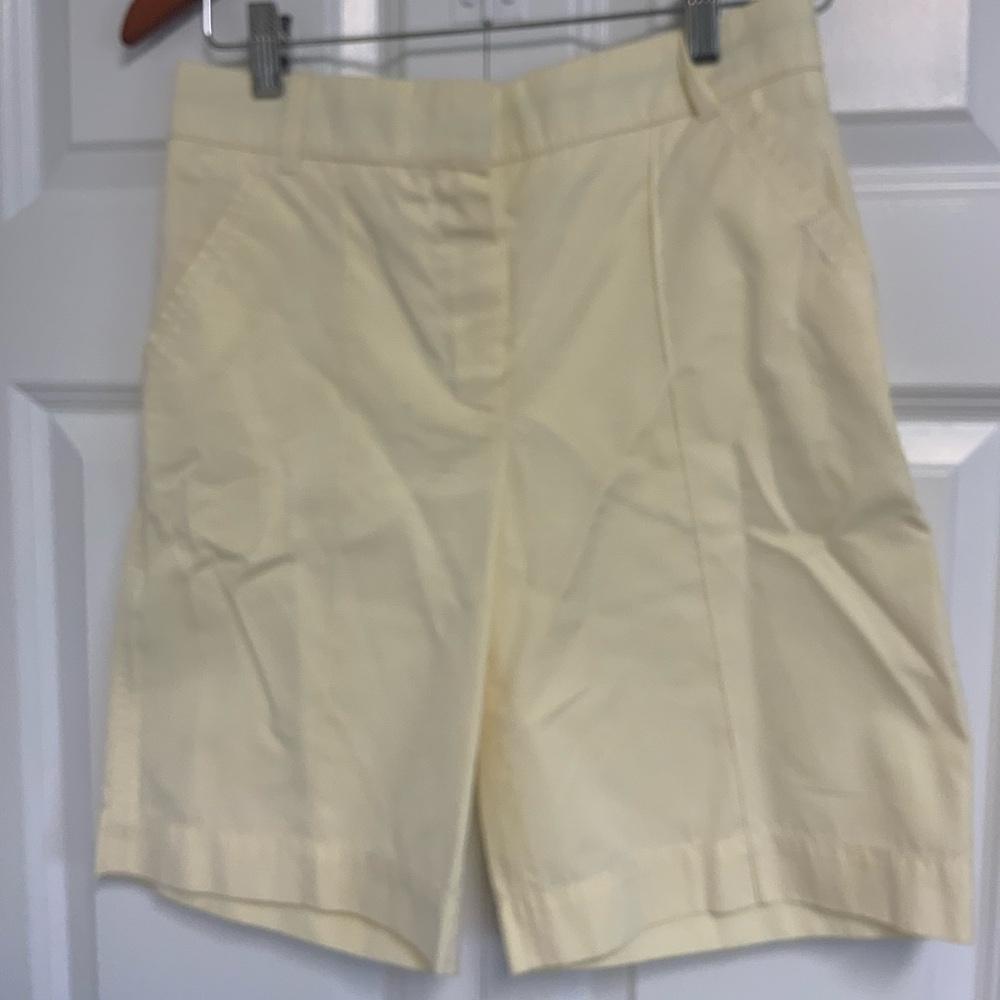 Louis Vuitton Light Yellow Women's Shorts size 36